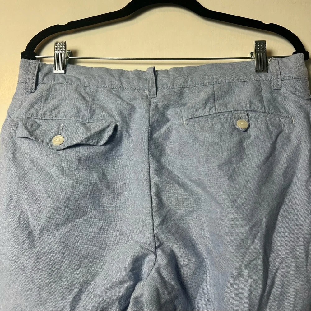 Polo Ralph Lauren Men's Classic Fit Blue Cotton Chino Trouser Pants Sz. 34x32